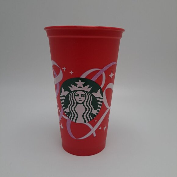 Starbucks Recycled Red Cup 50th Anniversary Edition Reusable Coffee Tumbler - Picture 1 of 11